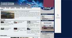 Desktop Screenshot of fordforum.hu